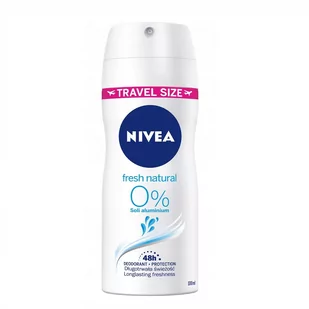 Dezodorant w sprayu NIVEA Fresh Natural 100ml - Dezodoranty i antyperspiranty dla kobiet - miniaturka - grafika 1