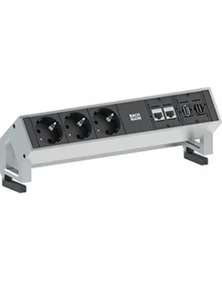 Bachmann Steckdoseneinheit Desk1 - Listwy zasilające - miniaturka - grafika 1