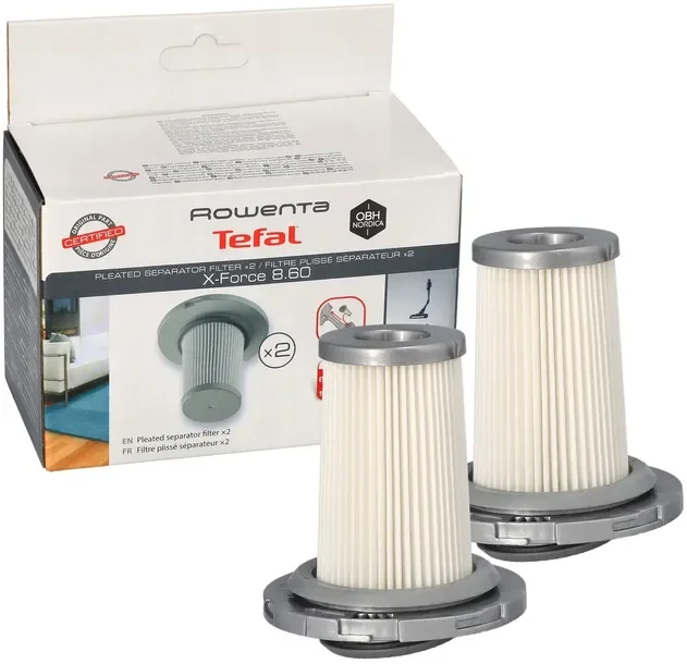 2 Filtry do odkurzacza Rowenta X-PERT 6.60 X-COMBO X-FORCE FLEX 8.60