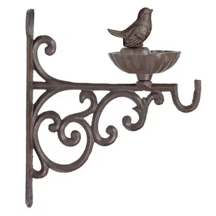 Esschert Design Poidełko dla ptaków z uchwytem żeliwne DD.15264 - Karmniki dla ptaków - miniaturka - grafika 1