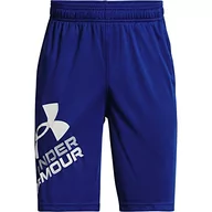 Spodenki damskie - Under Armour Szorty chłopięce, Królewski błękit (400)/biały, M - miniaturka - grafika 1