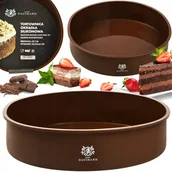 Formy do ciast - Silikonowa Forma Do Pieczenia Okrągła Forma 25Cm Blacha Do Pieczenia Duża - miniaturka - grafika 1