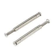 Akcesoria do drzwi - Śruby montażowe przelotowe do klamek na rozecie srebrne - miniaturka - grafika 1