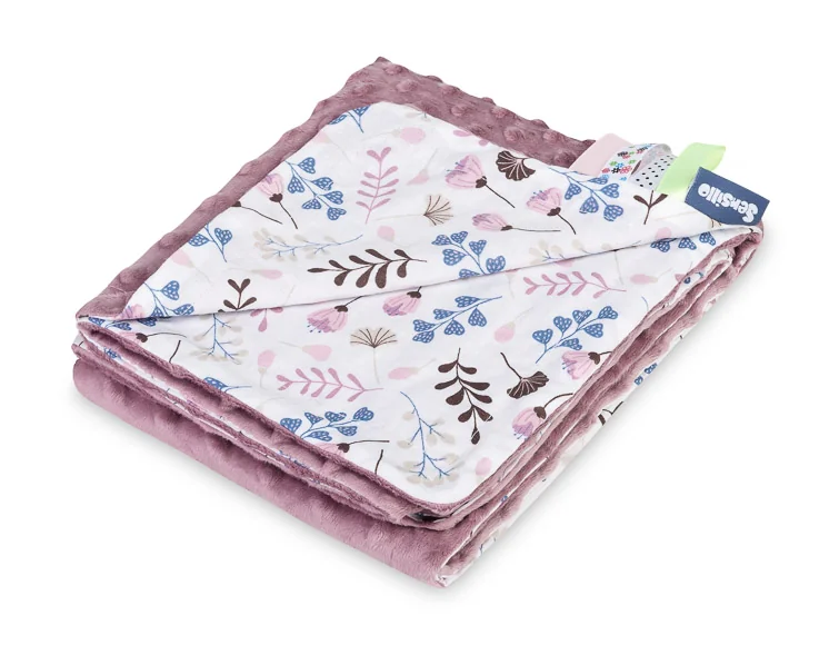 Koc Minky 75X100 Twigs Pink