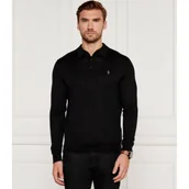 Koszule męskie - POLO RALPH LAUREN Wełniane polo | Regular Fit - miniaturka - grafika 1