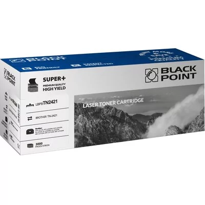 Black Point TN-2421 TN2421 toner zamiennik do Brother DCP-L2512D, DCP-L2532DW, DCP-L2552DN, HL-L2312D, HL-L2352DW, HL-L2372DN, MFC-L2712DN, MFC-L2712D LBPBTN2421