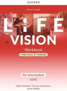 Life Vision Pre-Intermediate. Zeszyt ćwiczeń + Online Practice + multimedia - Podręczniki dla liceum - miniaturka - grafika 1