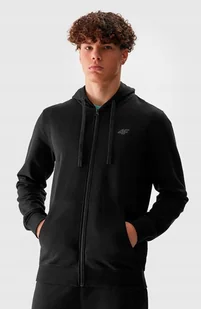 4F MÄSKA BLUZA Z KAPTUREM BAWEĹNA ROZPINANA / rozm L - Bluzy męskie - miniaturka - grafika 1