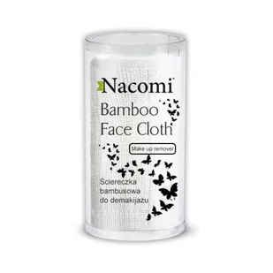 Nacomi Bambusowa ściereczka szmatka do demakijażu 1234587801 - Akcesoria do oczyszczania twarzy - miniaturka - grafika 1