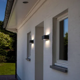 ECO-Light Nowoczesna lampa zew. ścienna LED Nomra IP54 - Lampy ścienne - miniaturka - grafika 5