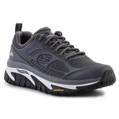 Buty sportowe męskie - Buty Skechers Arch Fit Road Walker-Recon M 237333-CHAR granatowe - miniaturka - grafika 1
