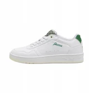 Sneakersy damskie - Buty tenisówki damskie sportowe Puma Court Classy Modne Skórzane Sneakersy - miniaturka - grafika 1