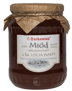 Miód nektarowy łąkowy Dutkowiak 900g - Miód - miniaturka - grafika 1