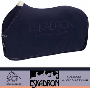 Eskadron Derka polarowa FLEECE STAMP Classic Sports S/S 22 - navy - Derki dla konia - miniaturka - grafika 1