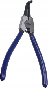 Dedra Szczypce Segera do pierścieni osadczych 180mm, zew. wygięte - Kombinerki i obcęgi - miniaturka - grafika 1
