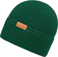 Czapki damskie - CHILLOUTS Czapka typu beanie, uniseks, zielony, jeden rozmiar - miniaturka - grafika 1