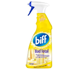 Henkel Biff Bad Total spray do łazienek Zitrus 750ml - Środki do kuchni i łazienki - miniaturka - grafika 1