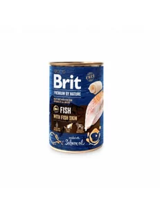 Brit Premium By Nature Puszka Ryba 400g - Mokra karma dla psów - miniaturka - grafika 1