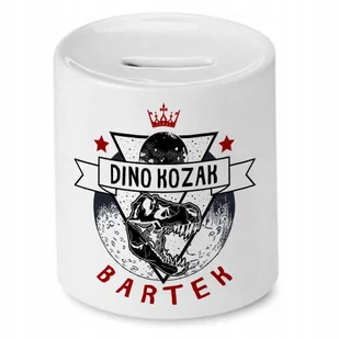 Skarbonka 330 ml Dla Bartka Syna Dziecka Prezent z Nadrukiem ze Zdjęciem + Opakowanie na prezent (wzór 02) - Skarbonki - miniaturka - grafika 1