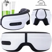 Masażery - Masażer okolic oczu grzejący Okulary masujące wibracyjne Do masażu relaks - miniaturka - grafika 1