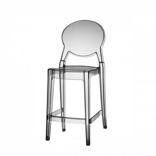 Scab Design Hoker Igloo transparentny dymiony h 74 2358 183 - Taborety i hokery - miniaturka - grafika 1