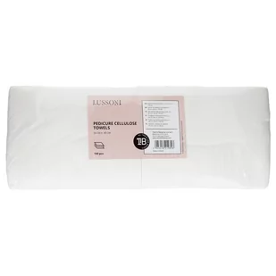 LUSSONI by Tools For Beauty, Ręczniki z celulozy do pedicure, 50 cm x 40 cm, 100 szt. - Apteczki i materiały opatrunkowe - miniaturka - grafika 1