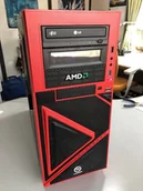 Obudowy komputerowe - Obudowa Thermaltake Armor A60 AMD Edition Red-Black Win USB3 VM200P1W2Z - miniaturka - grafika 1