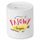 Skarbonki - Dla Dyspozytora Skarbonka na Urodziny na Prezent z Nadrukiem ze Zdjęciem + Opakowanie na prezent (wzór 04) - miniaturka - grafika 1