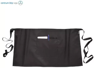 PORTWEST S845 FARTUCH BARMANA; CZARNY - Odzież robocza - miniaturka - grafika 1