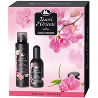 Zestawy kosmetyków damskich - Tesori d’Oriente Orchidea zestaw woda toaletowa i dezodorant dla niej - miniaturka - grafika 1