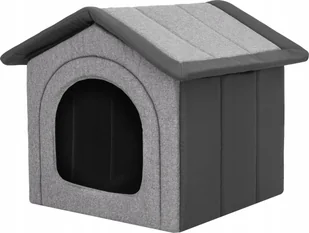 Hobbydog R3 BUDA EKOLEN GRAFIT EKOLEN + GRAFIT OXFORD - Budy dla psów - miniaturka - grafika 1