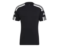 Koszulki męskie - Adidas GN5720 SQUAD 21 JSY SS T-shirt męski czarny/biały M GN5720 - miniaturka - grafika 1