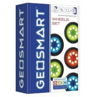 Zabawki konstrukcyjne - GeoSmart Wheels Set, 11 elementów - miniaturka - grafika 1