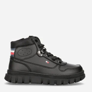 Botki dziecięce Tommy Hilfiger T3B5-32518-1355999- 38 Czarne (8056380916860) - Buty dla chłopców - miniaturka - grafika 1