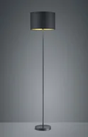 Lampy stojące - Trio Leuchten hostel lampa stojąca, metal, czarny mat/złoty 408200179 - miniaturka - grafika 1