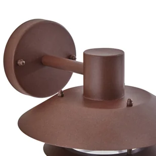 Kinkiet zewnętrzny Lindby Meliora, rdzawy brąz, IP44 - Lampy ogrodowe - miniaturka - grafika 2