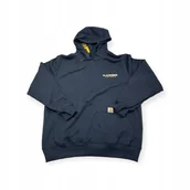 Bluzy męskie - Wciągana bluza męska z kapturem Carhartt L - miniaturka - grafika 1