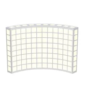 Lampy ścienne - Markslojd Kinkiet Kino 107945 biała oprawa ścienna w nowoczesnym stylu 107945 - miniaturka - grafika 1