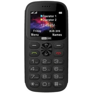 Maxcom Comfort MM471 Czarny - Telefony komórkowe - miniaturka - grafika 1