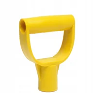 Łopaty i widły - FI 30 MM - MOCNY UCHWYT RĄCZKA DO TRZONKA ŁOPATY SZPADLA - żółty - miniaturka - grafika 1