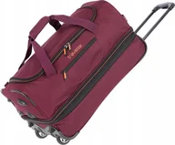 Torby podróżne - Torba Podróżna na kółkach Travelite BASIC S bordo - miniaturka - grafika 1