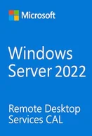 Gry PC Cyfrowe - Windows Server 2022 Remote Desktop Services 50 User CAL - Microsoft Key - GLOBAL - miniaturka - grafika 1