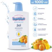 Kosmetyki kąpielowe dla dzieci - Bambino Rodzina Żel pod prysznic mirabelka 1000ml BAM-00053 - miniaturka - grafika 1