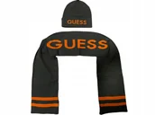 Czapki damskie - GUESS KOMPLET ZESTAW CZAPKA SZALIK ZIMA PREZENT - miniaturka - grafika 1