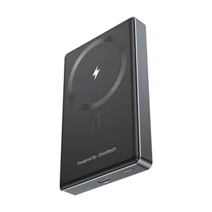 Powerbank Choetech B739 10000mAh 20W PD cienki (czarny) - Powerbanki - miniaturka - grafika 1