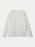 Bluzki damskie - NAME IT Bluzka 13238716 Biały Regular Fit - miniaturka - grafika 1