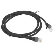 Kable komputerowe i do monitorów - Lanberg LANBERG Patchcord kat.5e 1.5M UTP czarny - miniaturka - grafika 1