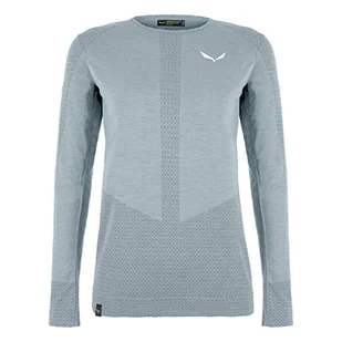 Salewa damska koszulka W Zebru Responsive L/S, ciemny denim, 46/40 - Koszulki i topy damskie - miniaturka - grafika 1