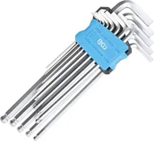 Zestawy narzędziowe - BGS Technic Klucze imbus 1.27-10 mm z kulką, 13 szt. B.9799 - miniaturka - grafika 1