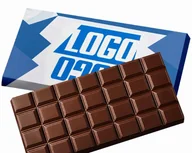 Czekolada - 100x Czekolada PREMIUM z Twoim nadrukiem Firma Święta TWOJACZEKLA prezent - miniaturka - grafika 1